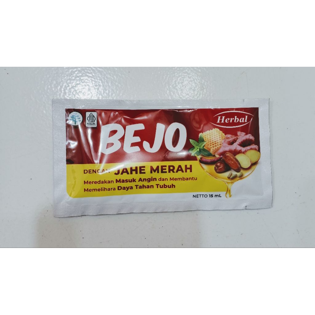 

Bejo Jahe Merah Sachet Per Sachet