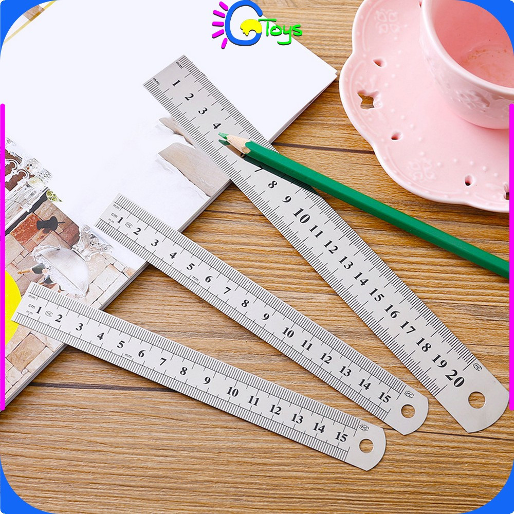 

EC CR-A107 Penggaris Besi 50CM Stainless Steel Ruler / Penggaris Serbaguna Perlengkapan Sekolah / Mistar Besi Alat Ukur Multifungsi