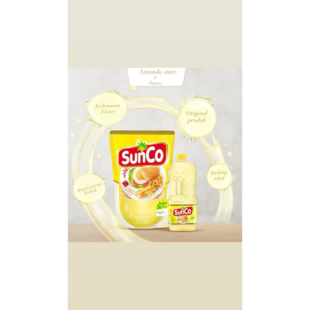 

Minyak goreng Sunco 2 Liter || Original produk Sunco || Exp jaminan masih lama