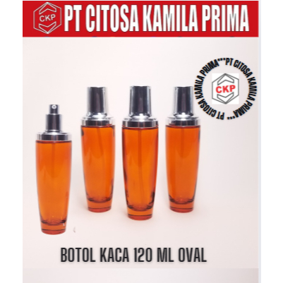 Botol Kaca 120 ml Oval Merah / Botol Parfum / Botol Kaca Parfum / Botol Kosong / Botol Parfum Kaca /