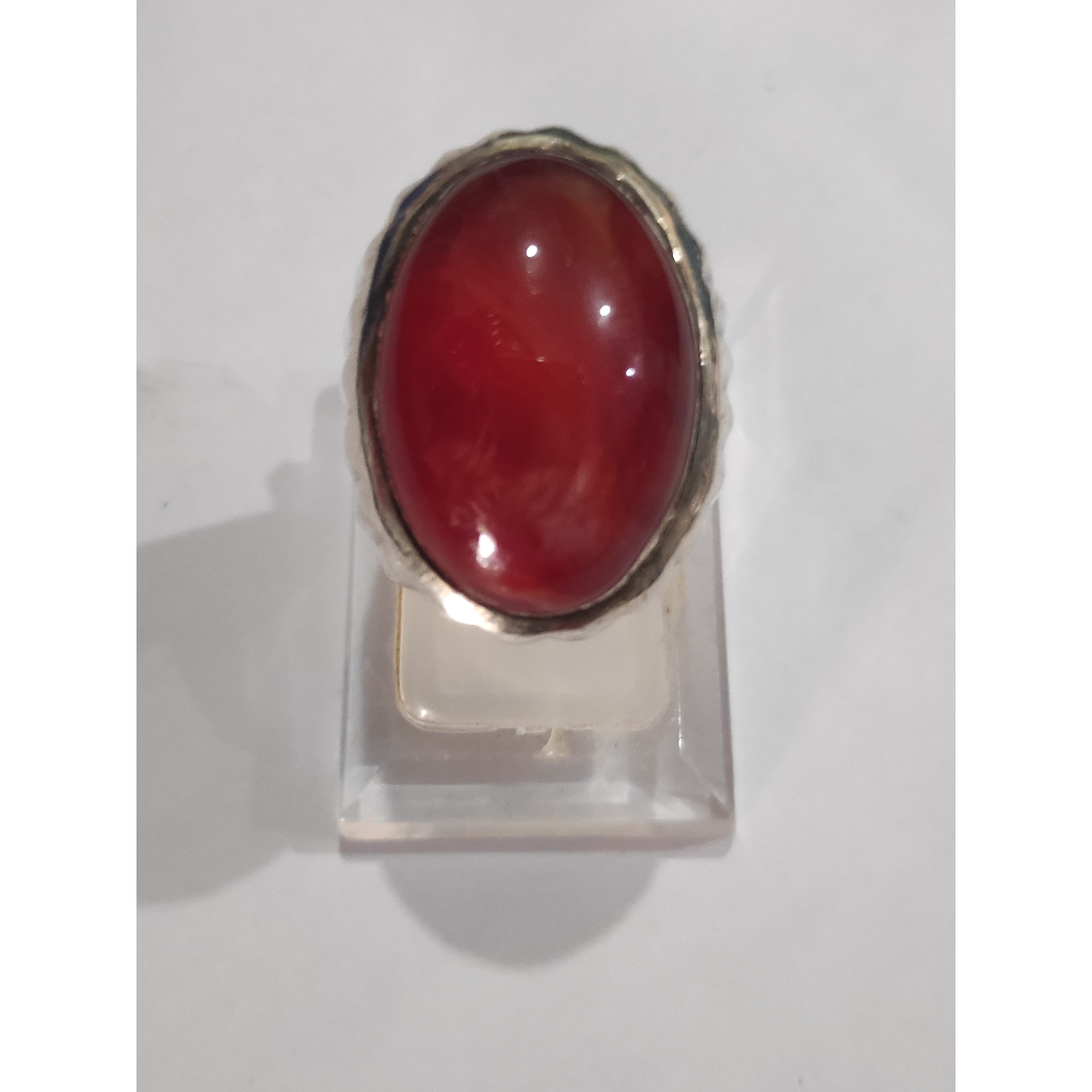 BATU AKIK YAMAN DARAH NATURAL 66B