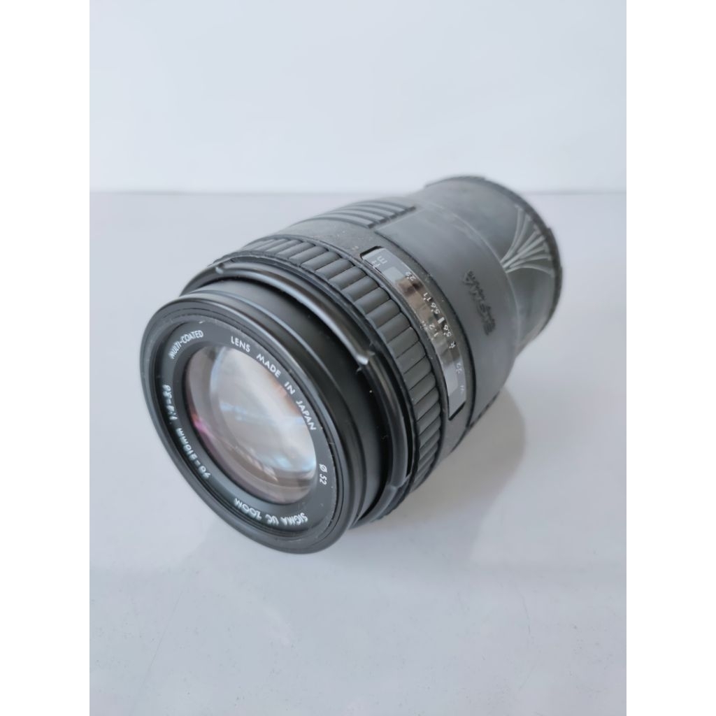 Lensa kamera SLR analog DSLR vintage Sigma UC Zoom 70-210mm 1:4-5.6 for Nikon Lens made in japan par