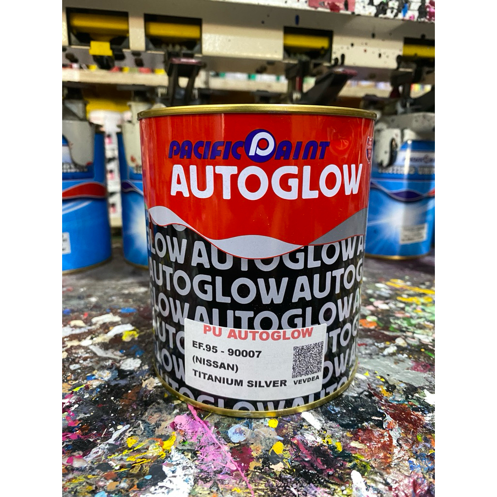 Cat Pu Autoglow 90007 Titanium Silver (untuk mobil Nissan)