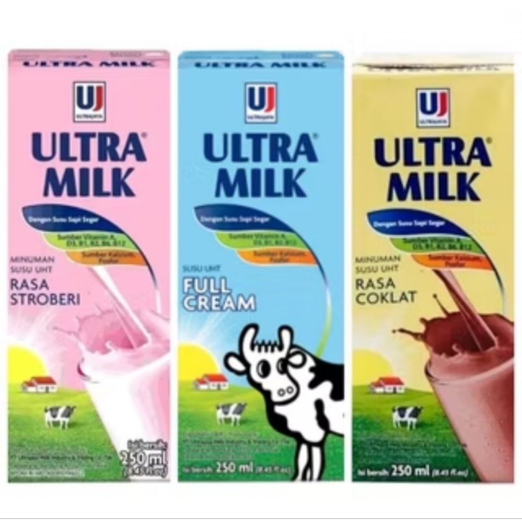 

Susu UHT Ultra Milk 200ml 4pcs