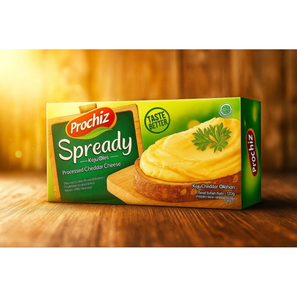 

Prochiz Spready Cheddar 160gr
