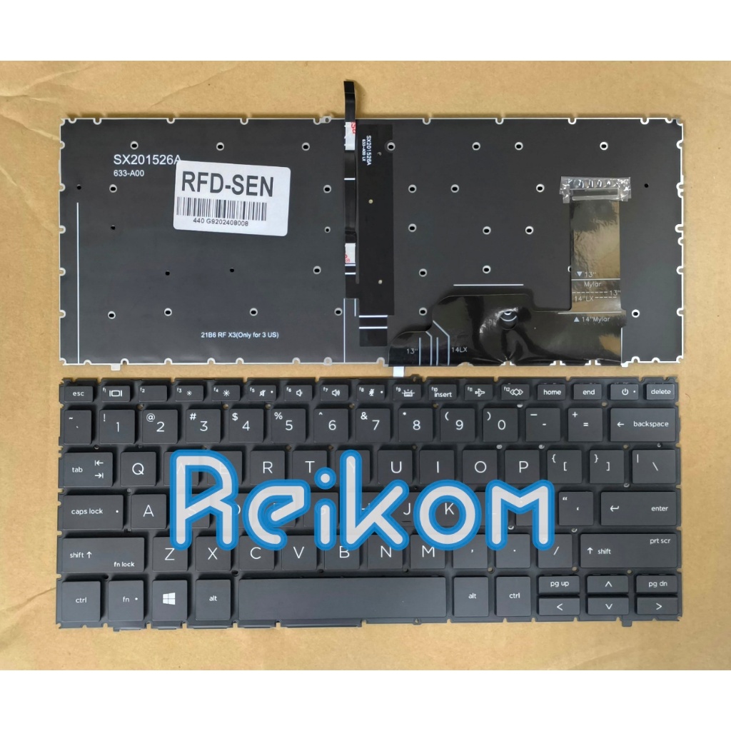 Keyboard HP Elitebook 830-G9 830-G10 840-G9 840-G10 845-G9 845-G10 Zbook Firefly 14 G9 G10