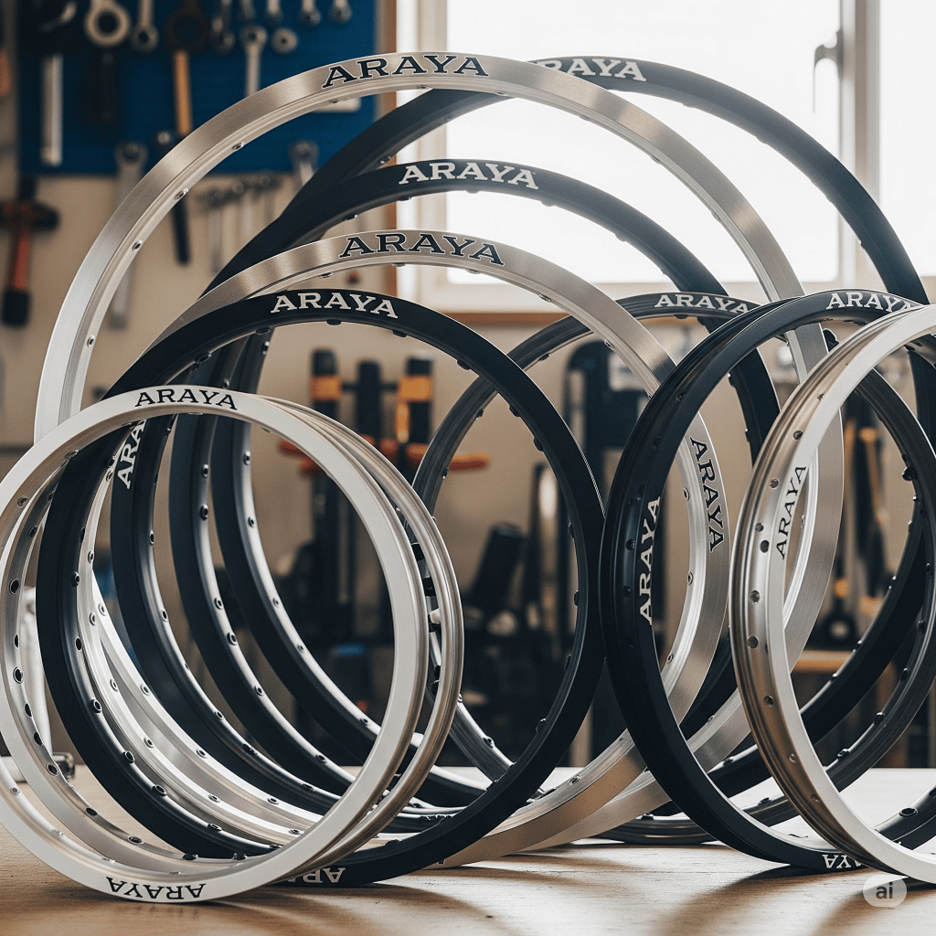 VELG RIMS ARAYA BERBAGAI UKURAN DAN TYPE SEPEDA GUNUNG MTB FIXIE SPAREPART SEPEDA TERMURAH