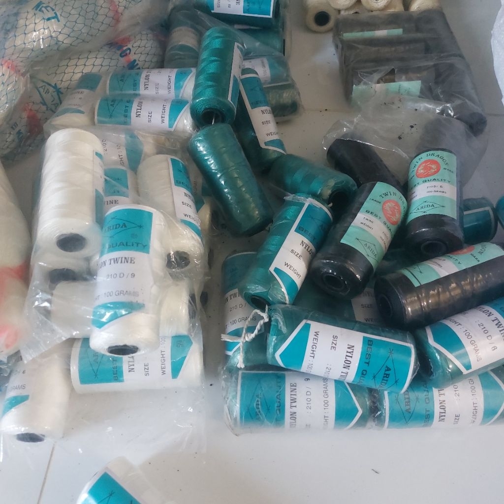 Benang nilon nylon spool ARIDA D6 D9 D12 kualitas bagus