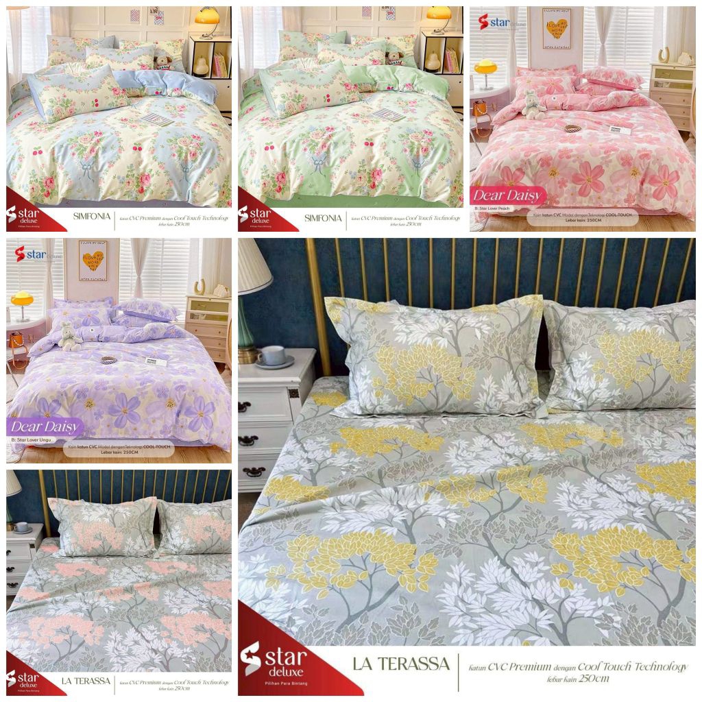 SPREI KATUN LOKAL | UK 90X20 | UK 100X200 | UK 120X200 | UK 160X200 | UK 180X200 | UK 200X200
