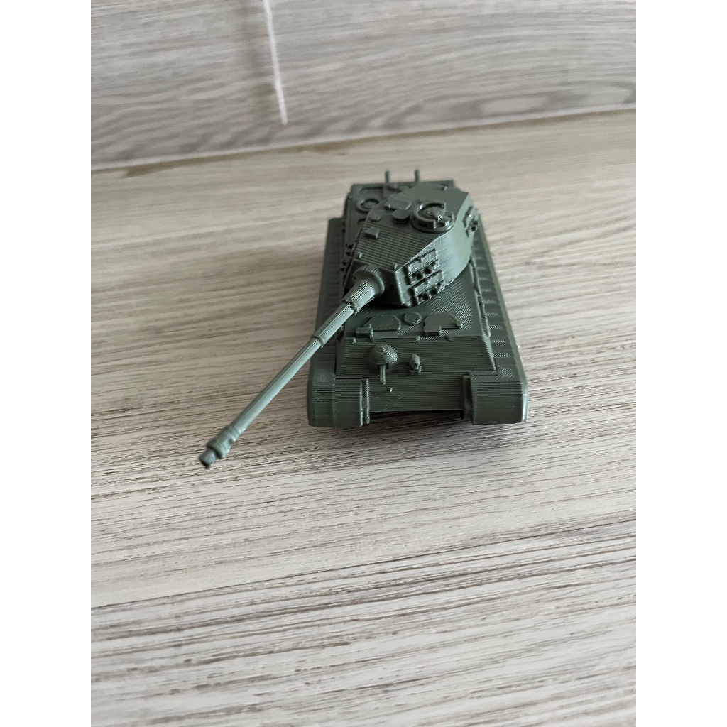 King Tiger ,Tank Tiger 2, scale 80, 3d printed tank, diecast militer