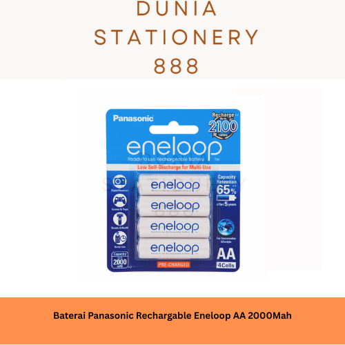 Baterai Panasonic Eneloop AA isi 4