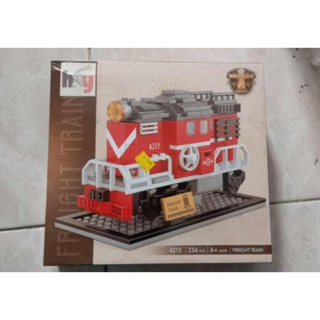 Mainan Lego Cogo Kereta Api