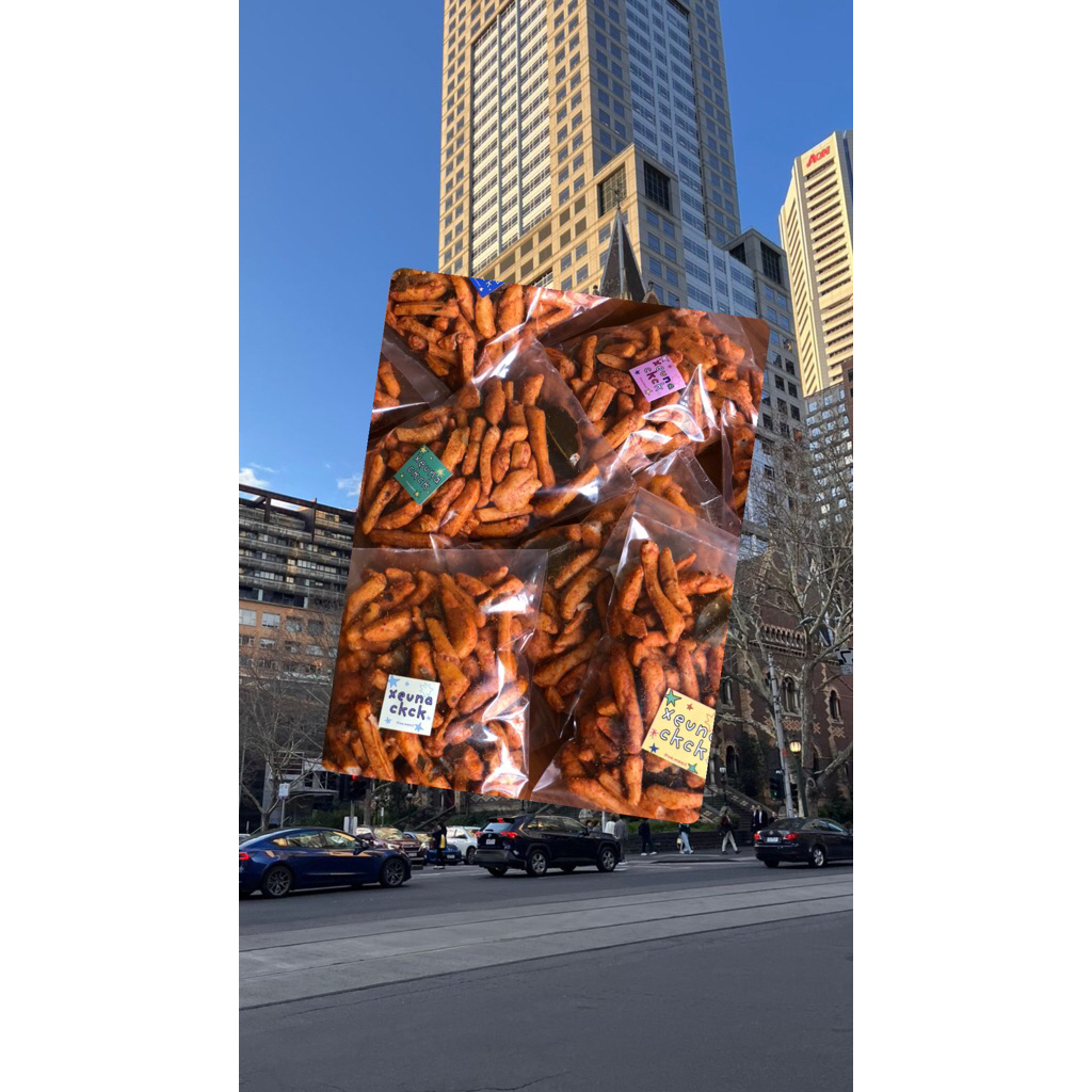 

Basreng Stick Viral Pedas Daun Jeruk