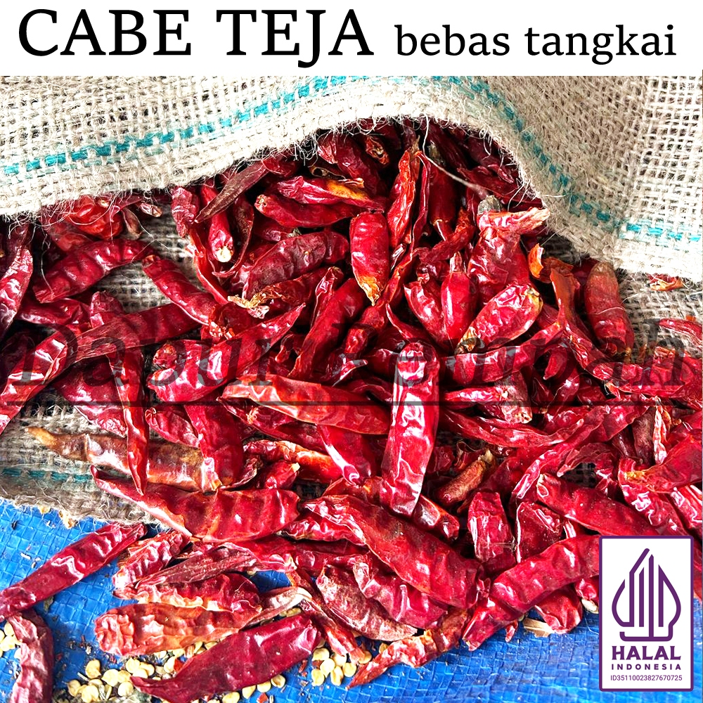 

Cabe Rawit Teja Kering