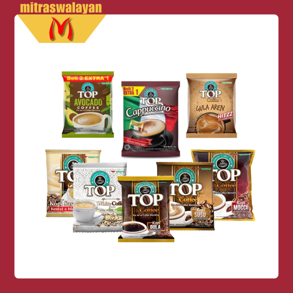 

TOP Coffee Kemasan Renteng All Varian