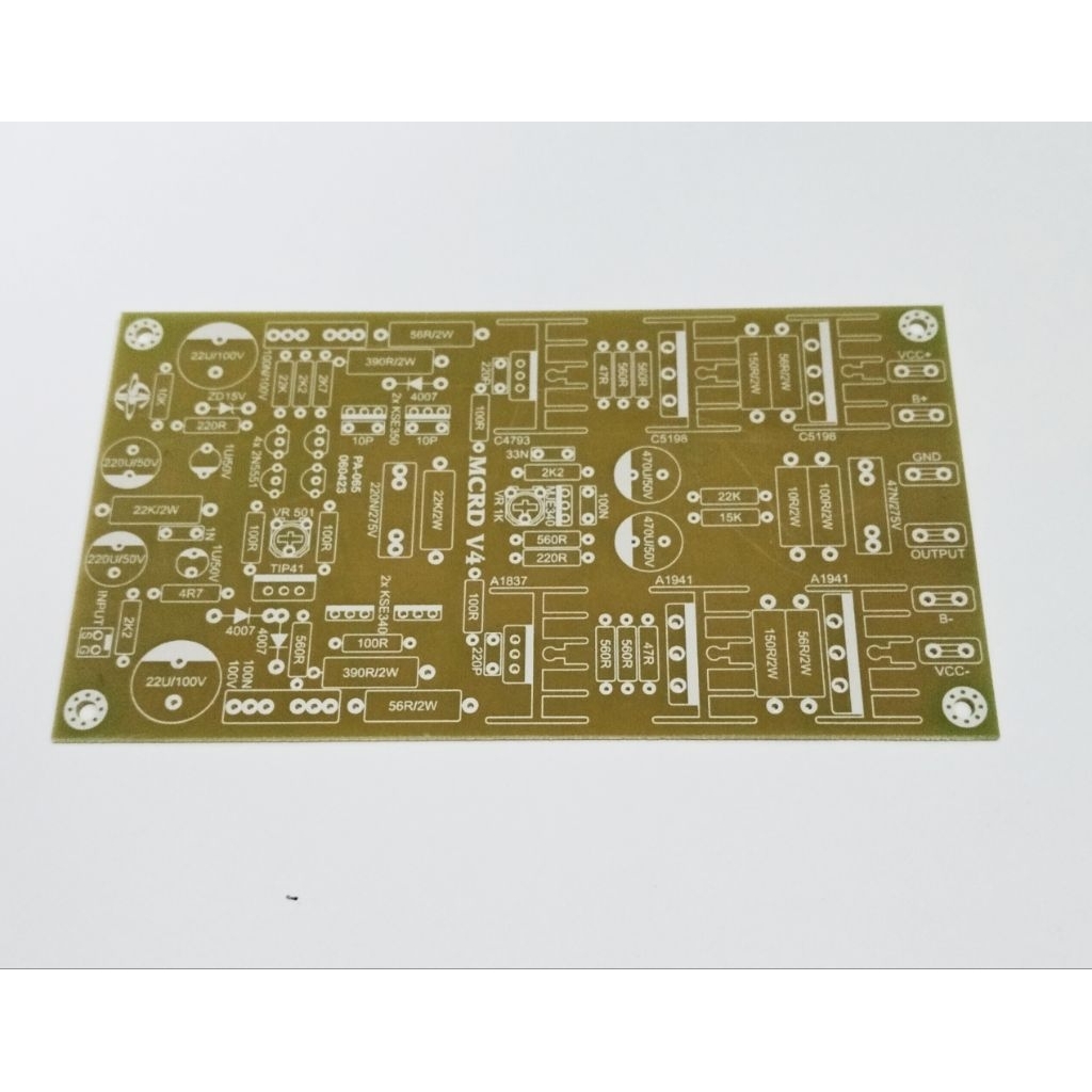 PCB Power Amplifier MCRD V4 Fiber FR4