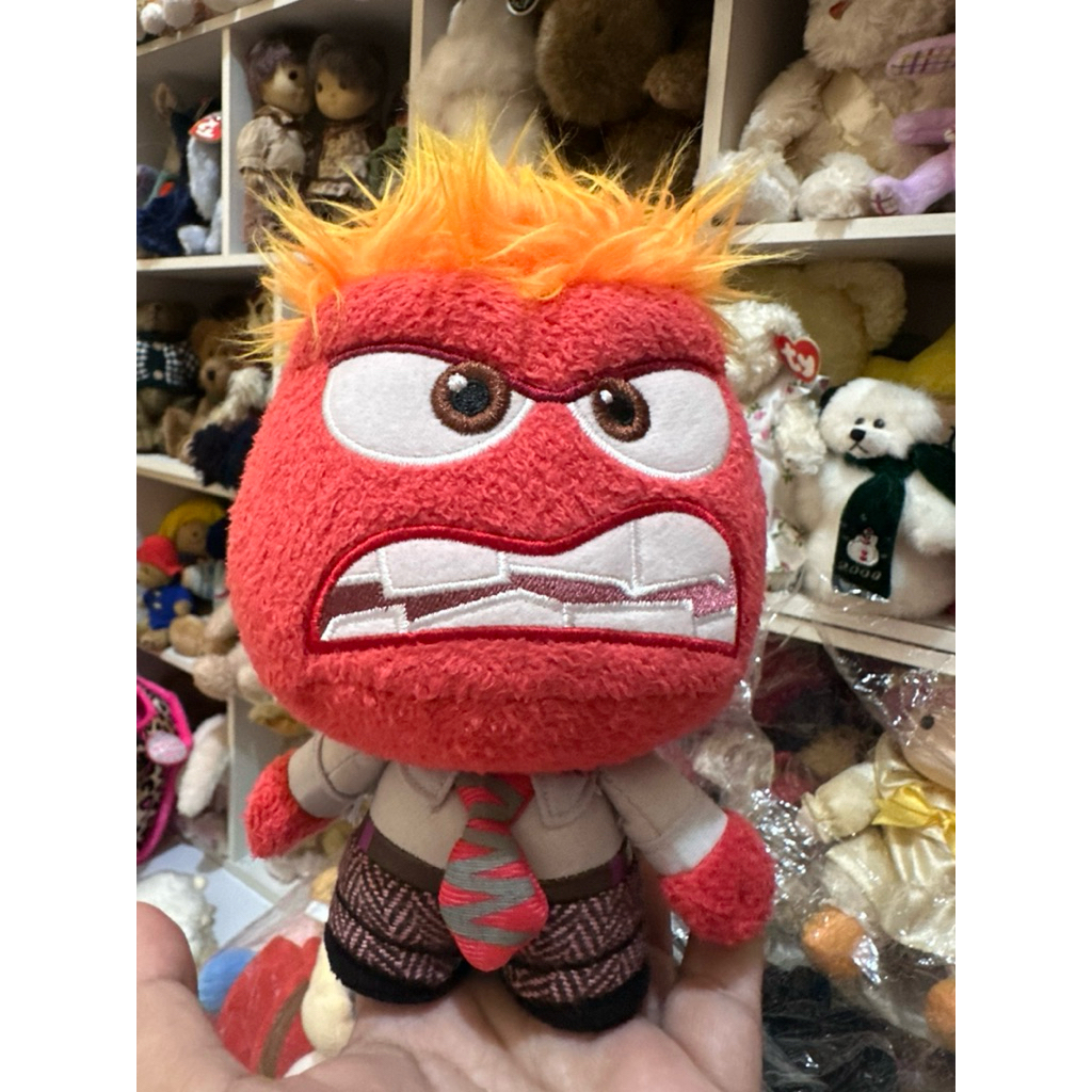 Boneka Inside Out Anger Disney Original 20cm | Disney Inside out