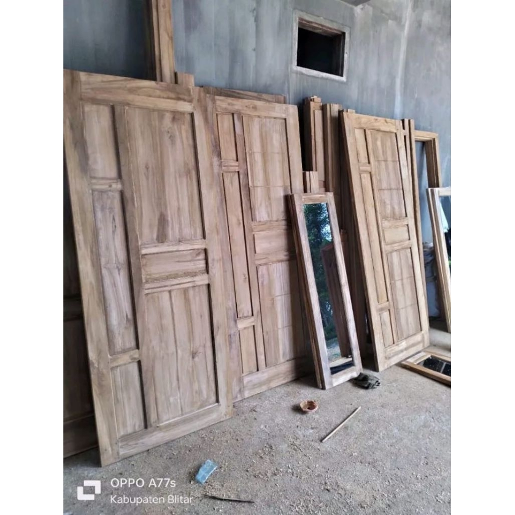 pintu jati plus kusen