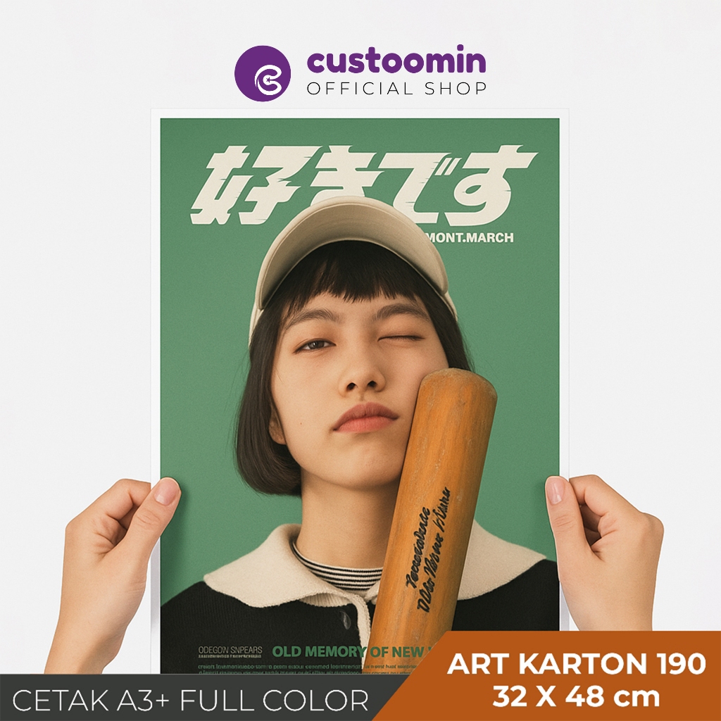 

Cetak A3+ (32x48 cm) #Art Karton 190 gsm - Cetak Full Colour - Custom | Custoom.in