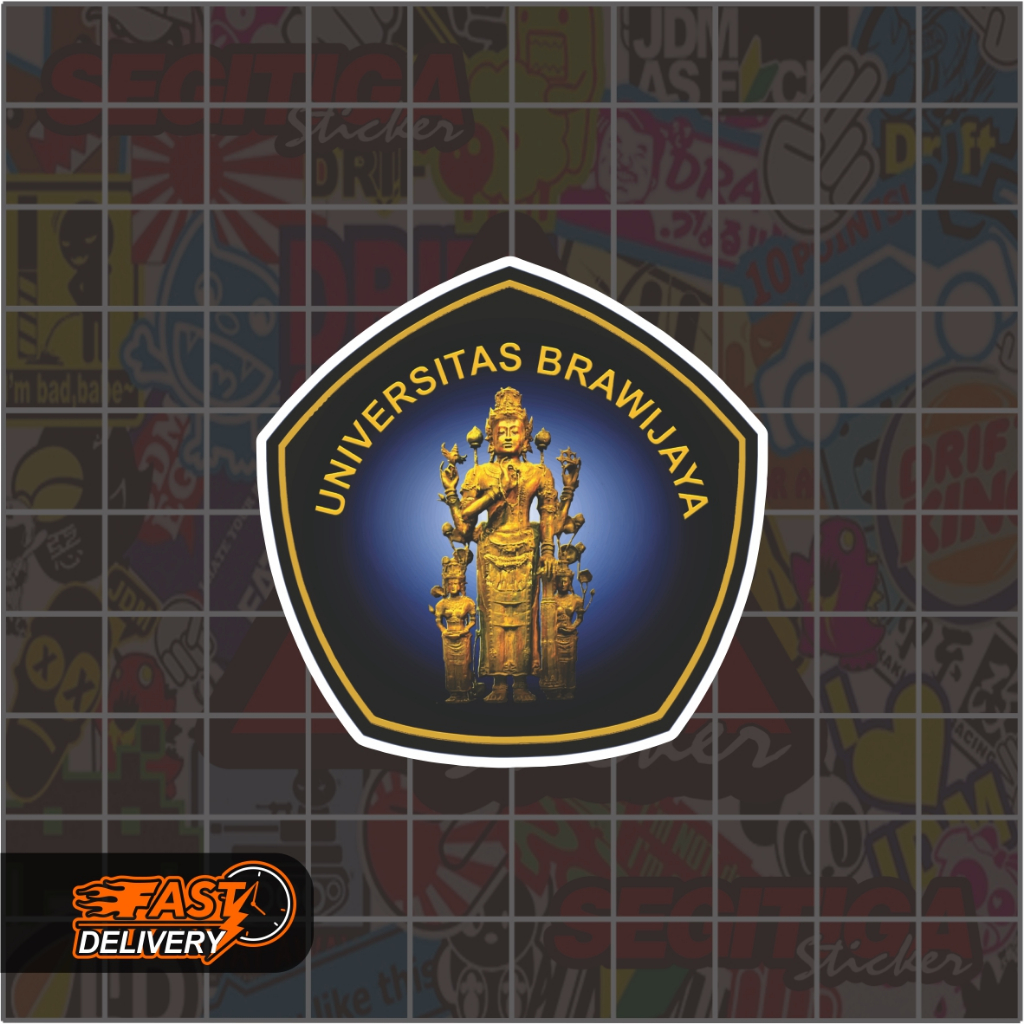 

Sticker Universitas Brawijaya Ukuran 5 x 5 Cm