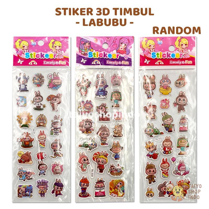 

J ( J13 ) STIKER KARAKTER KARTUN TIMBUL / STICKER MOTIF LUCU / DEKORASI