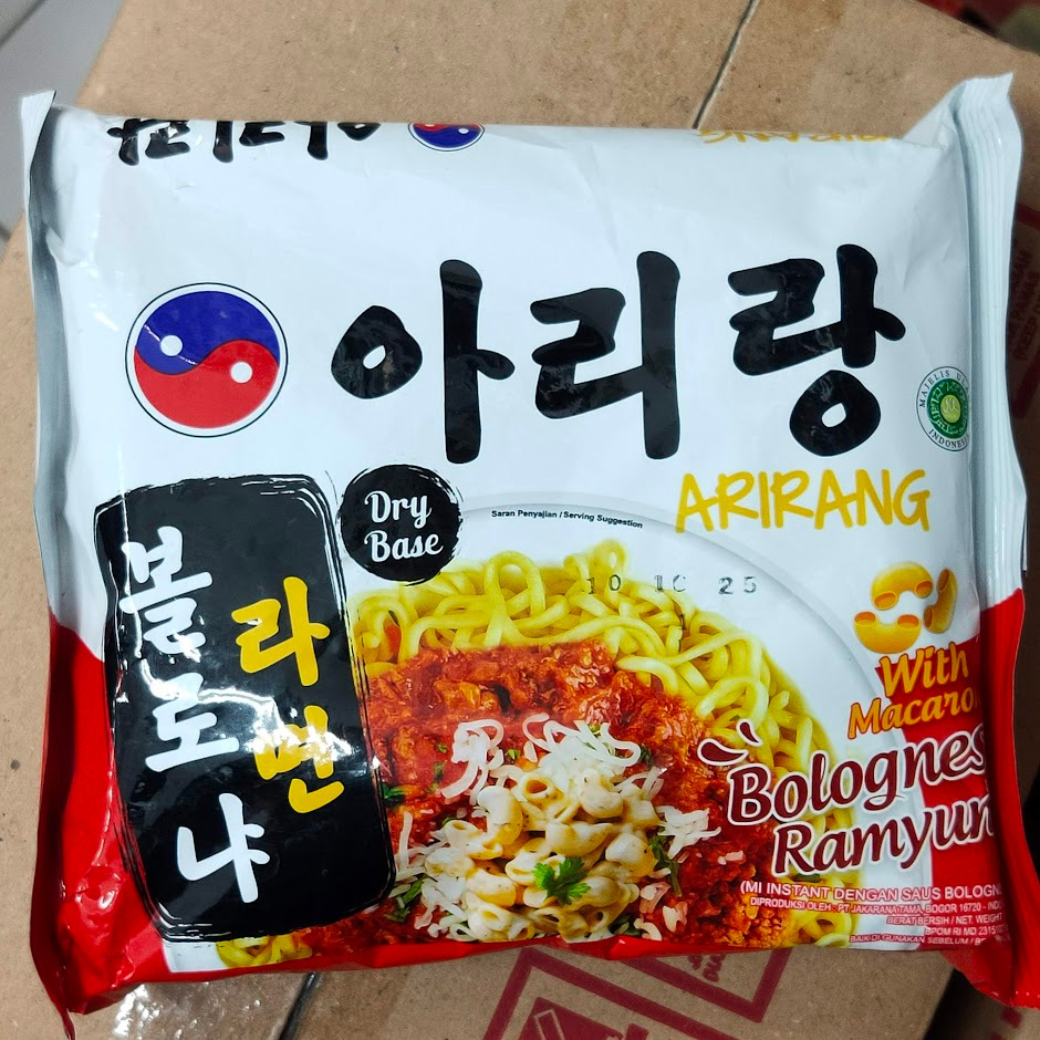 

Arirang Noodle Bolognese Ramyun 140gr