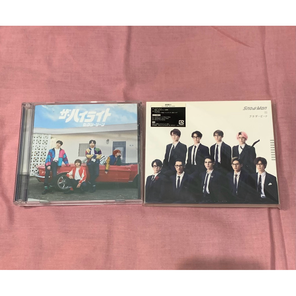 CD DVD SNOW MAN BROTHER BEAT & SEXY ZONE THE HIGHLIGHT ザ・ハイライト