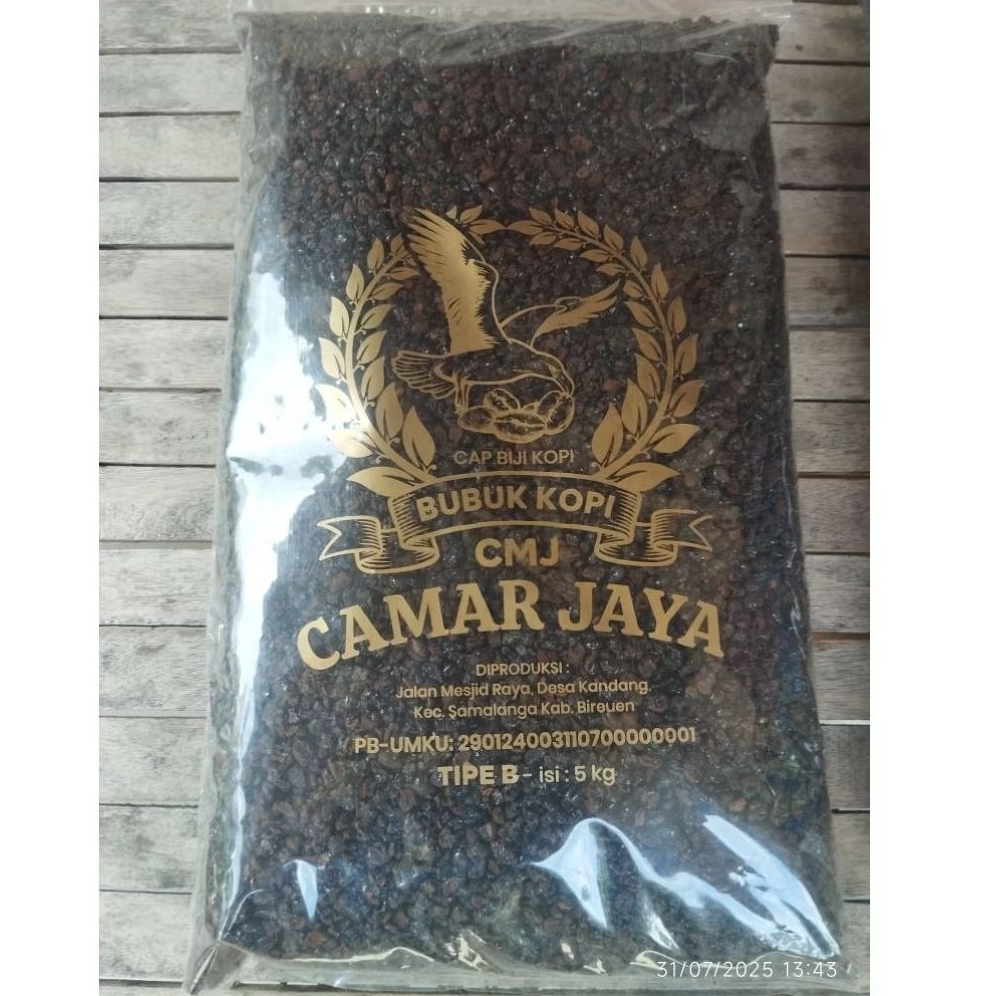 

1kg Kopi Saring Aceh Merk (CMJ) Asli khas Samalanga