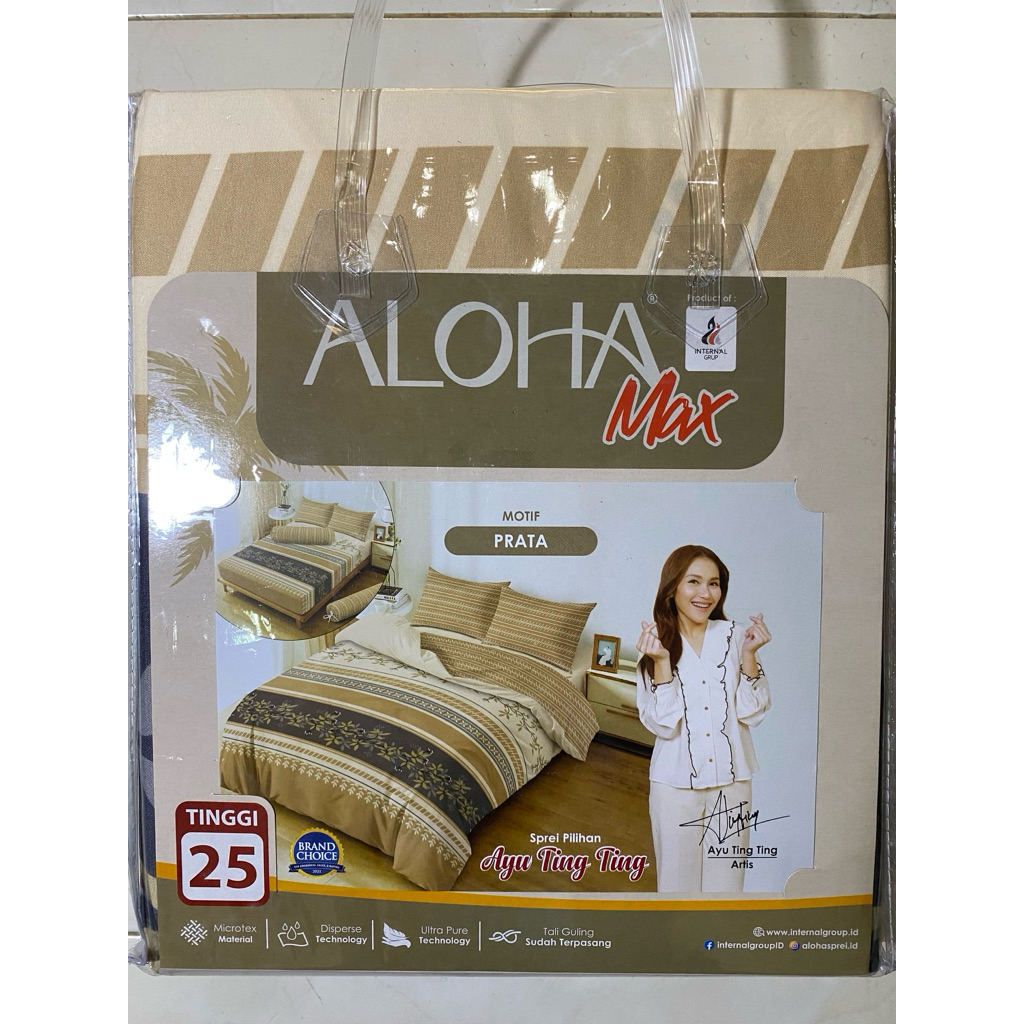 Sprei Aloha - Internal Ukuran 180 x 200 cm