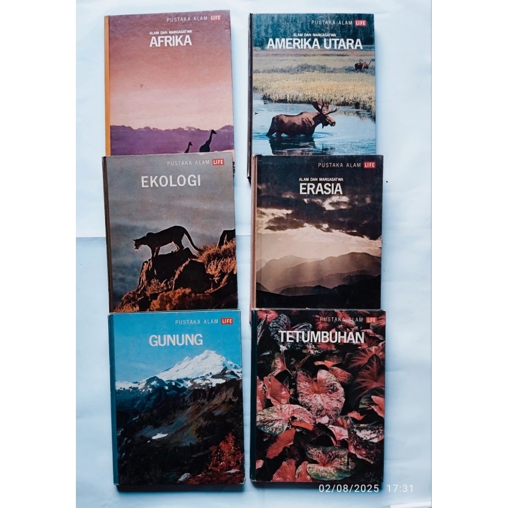 Buku Ilmu Pengetahuan, PUSTAKA ALAM LIFE; AFRIKA, AMERIKA UTARA, EKOLOGI, ERASIA, GUNUNG, GURUN, IKA