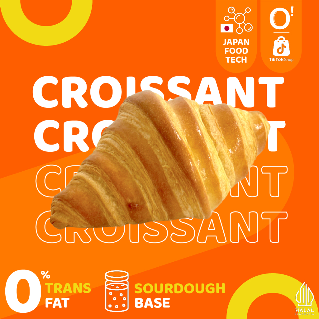 

[PROMO] PLAIN CROISSANT / ROTI LAMINASI - ORU Indonesia sari