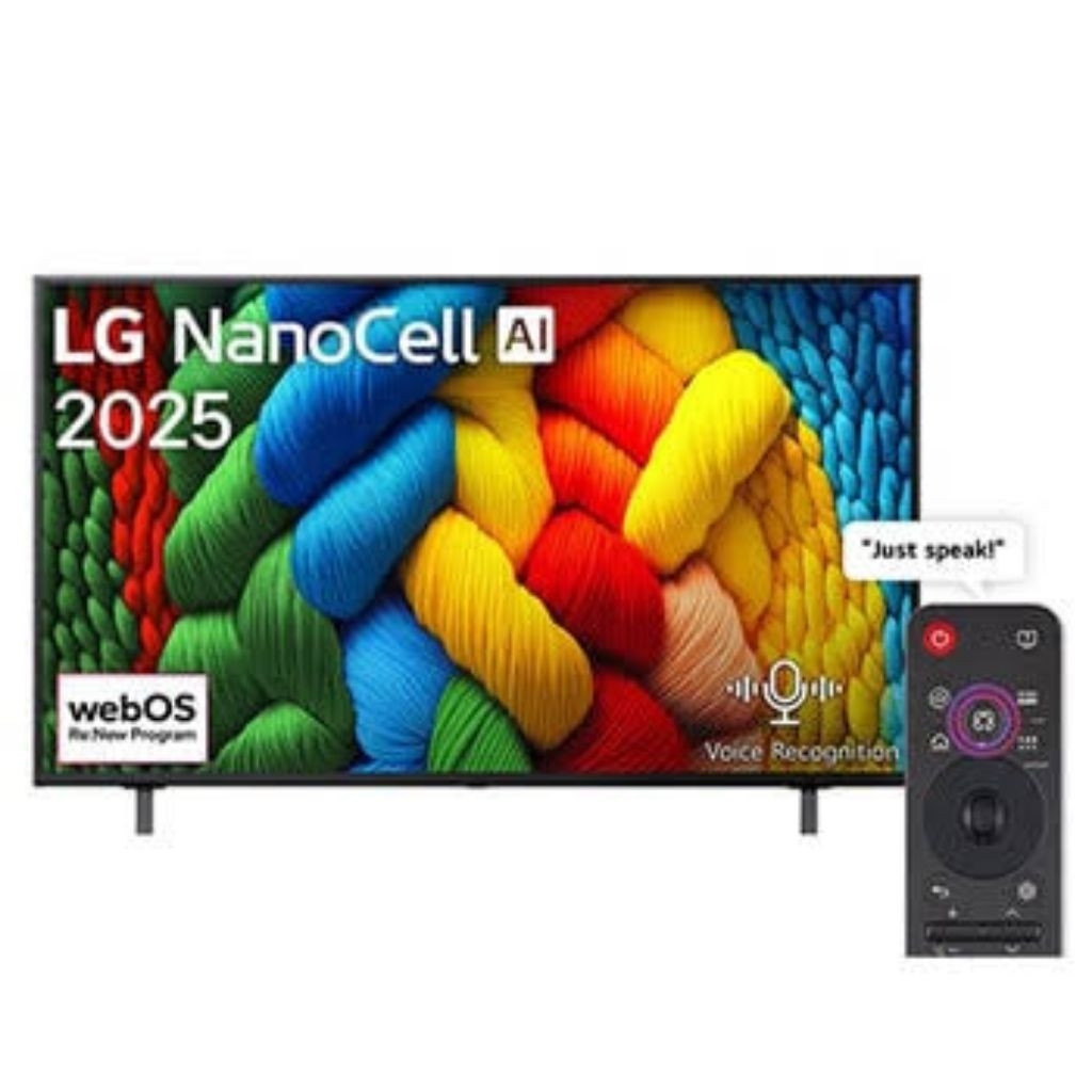 LG NANOCELL 75NANO80ASA LED SMART TV 75 Inch 4K 75NANO80 MAGIC REMOTE