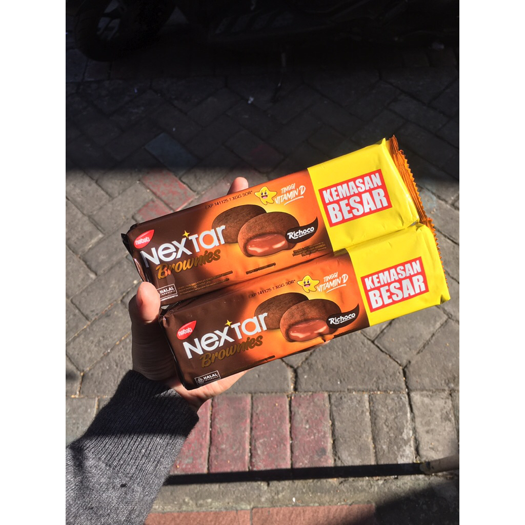 

[BACA DESKRIPSI] Biskuit nextar brownies cokelat (90gr)