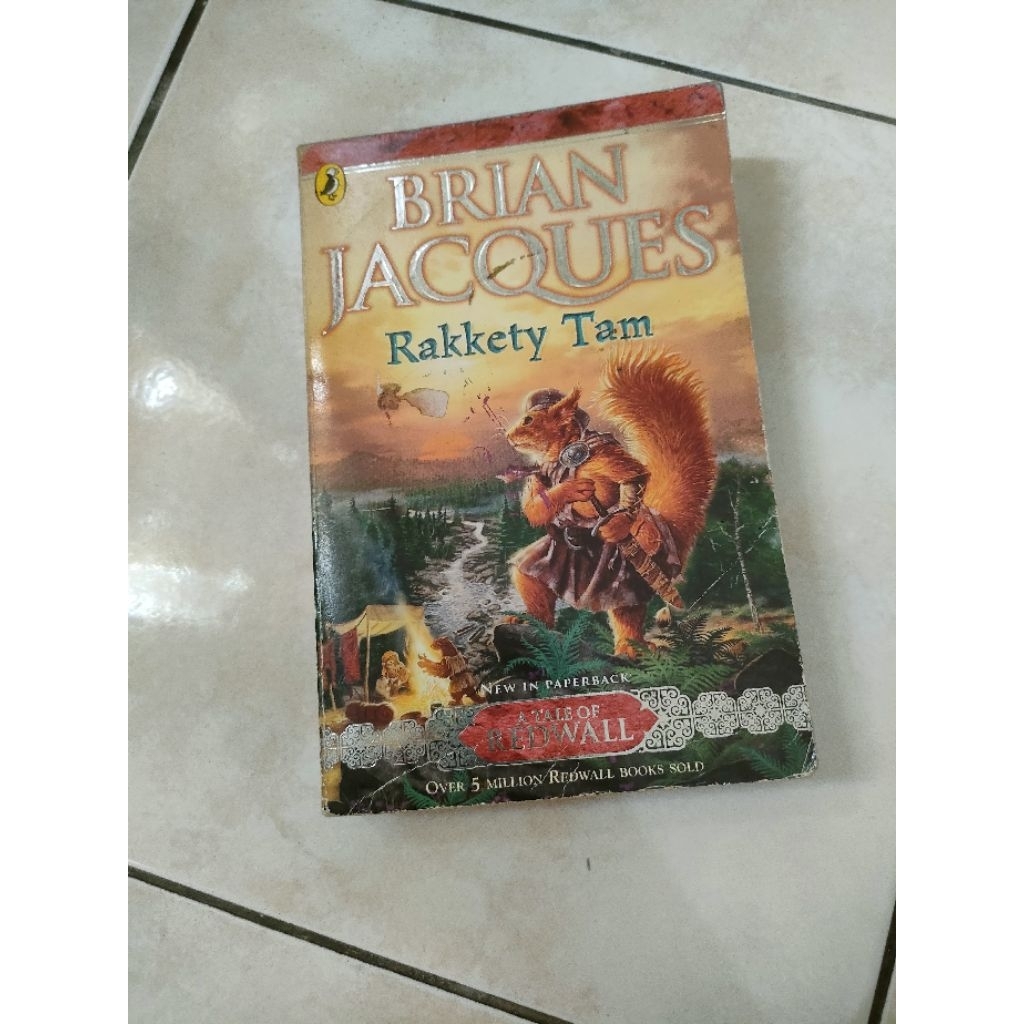 Rakkety Tam Brian Jacques - buku import inggris preloved middle grade book for children