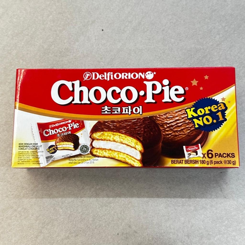 

Delfi Orion Choco Pie Biskuit Softcake 180 gram