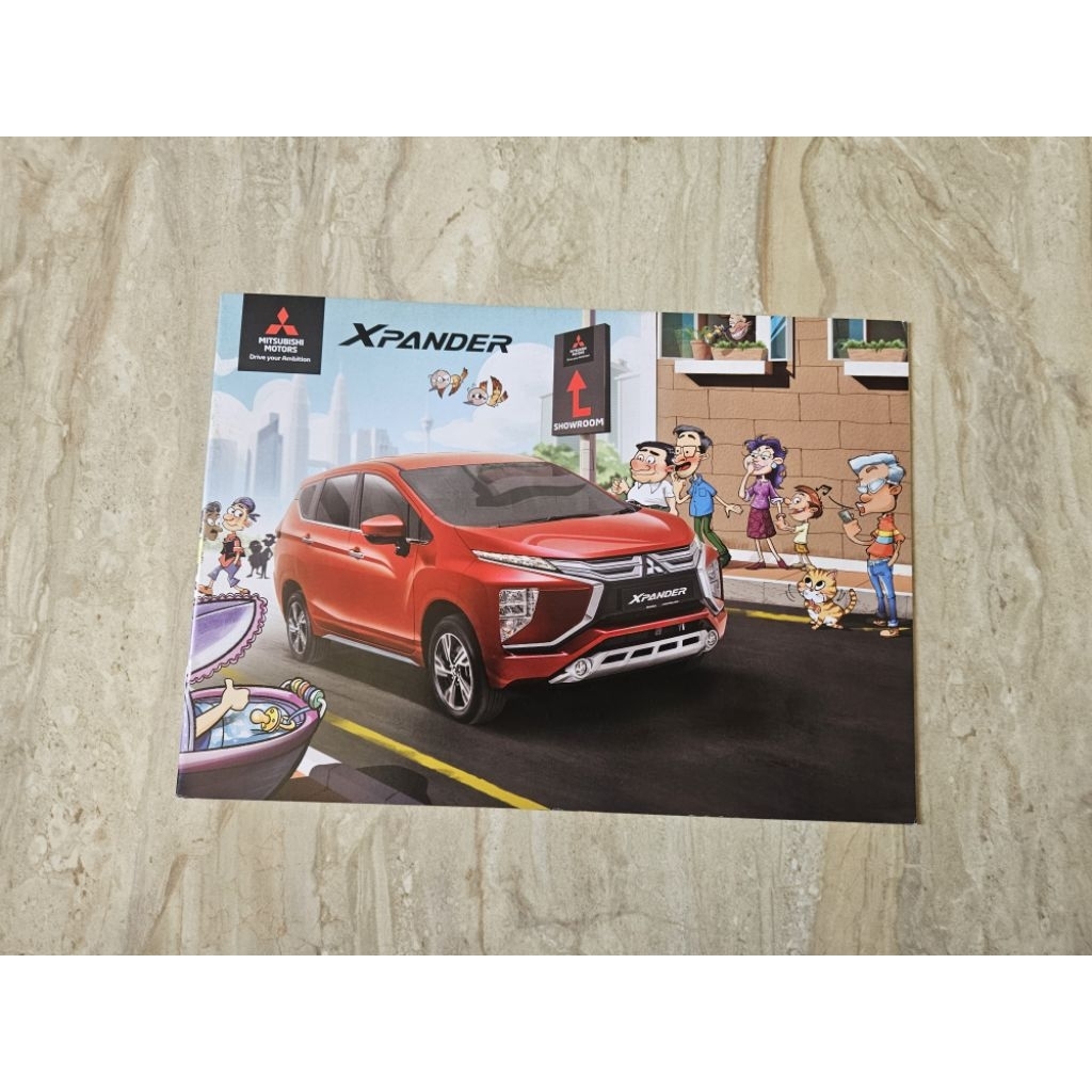 brosur katalog mobil mitsubishi xpander 2023 booklet buku malaysia