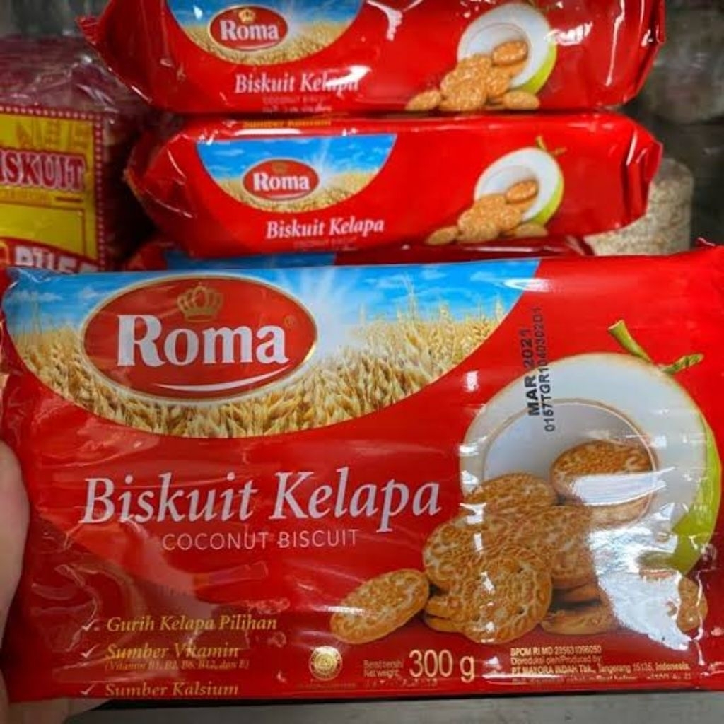 

biskuit roma kelapa 300 gr pack besar