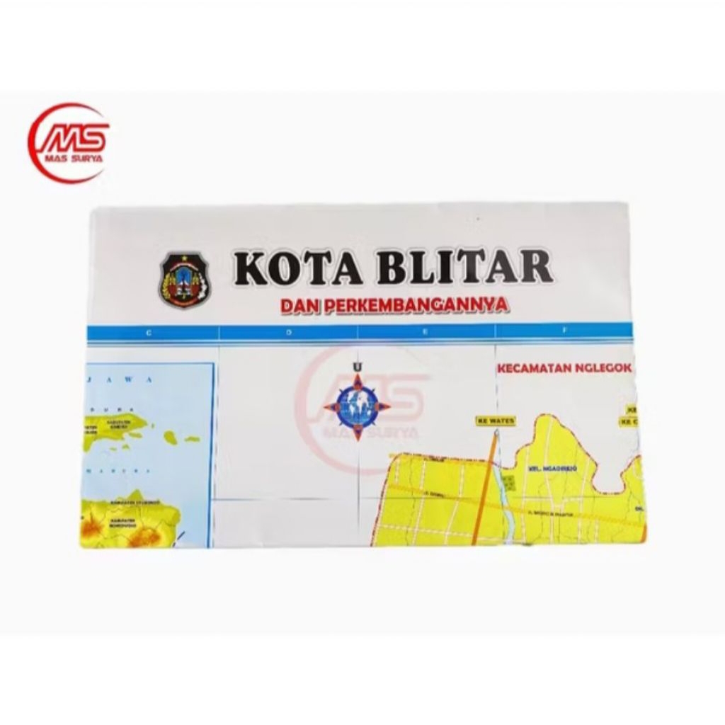 

Peta Kota Blitar (Lipat Besar)