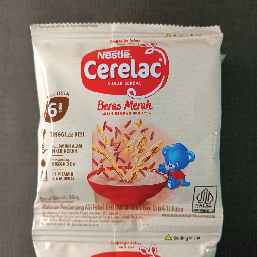 Nestle Cerelac Bubur Bayi Bergizi isi 8/renceng / Nestle Cerelac Bubur Bayi