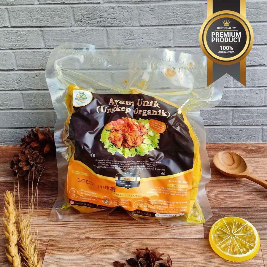 

Ayam Ungkep by Lacto Farm (Ayam Bumbu Kuning/Ungkep Frozen)