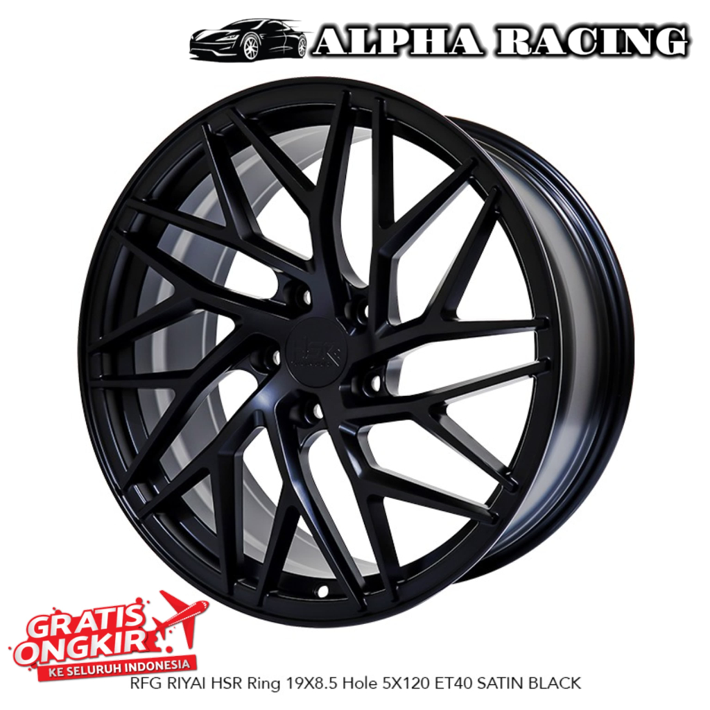 HSR RFG RIYAI R19 5X120 BISA UNTUK MOBIL BMW LANDROVER BYD VW DLL