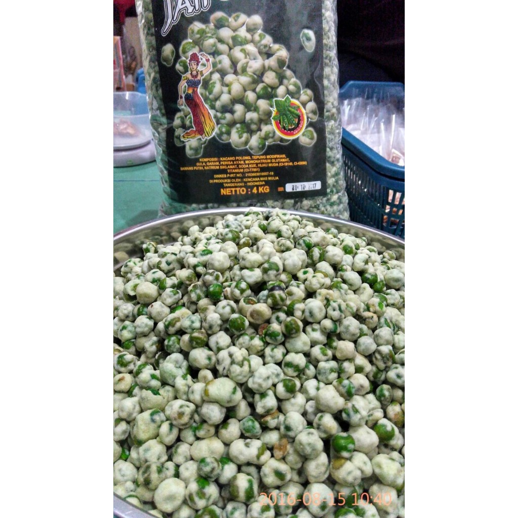 

KACANG POLONG TEPUNG JAIPONG REPACK - BANPOL - KACANG KORO HIJAU TEPUNG