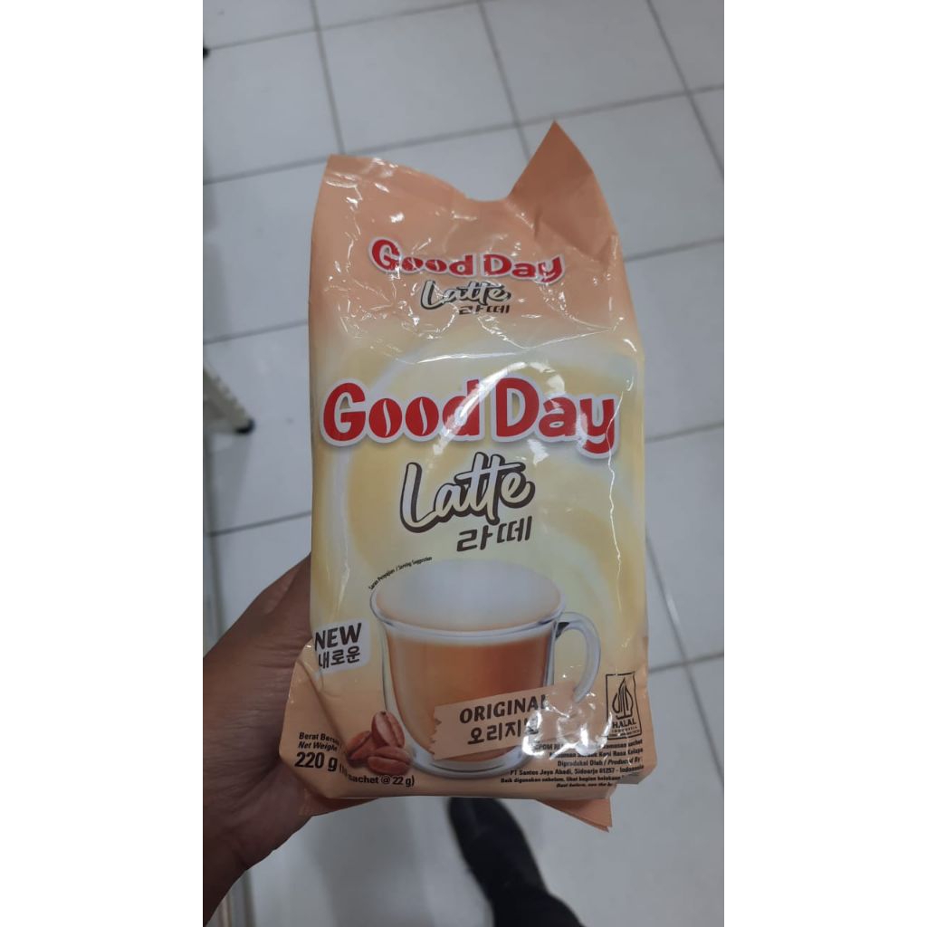 

Good day variant baru latte original