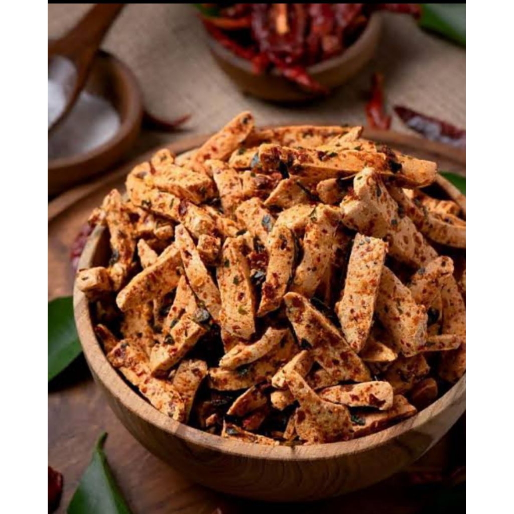 

Basreng Original dan Pedesa Daun Jeruk - 150gram, 10 bungkus