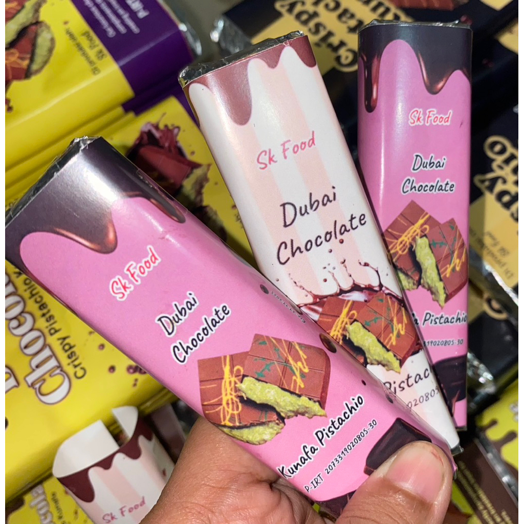 

Coklat Dubai BERHADIAH/Crispy Pistachio Kunafa