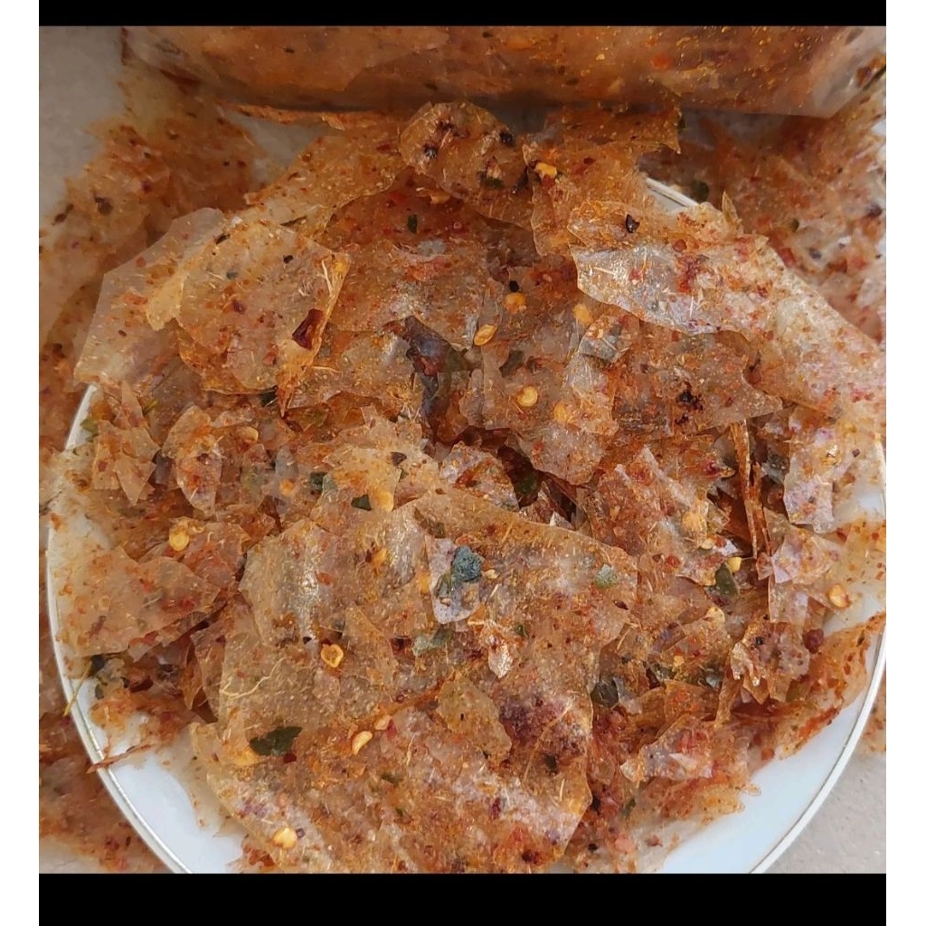 

kripca makanan kekinian, viral pedas mampus 100/200Gram, nagih