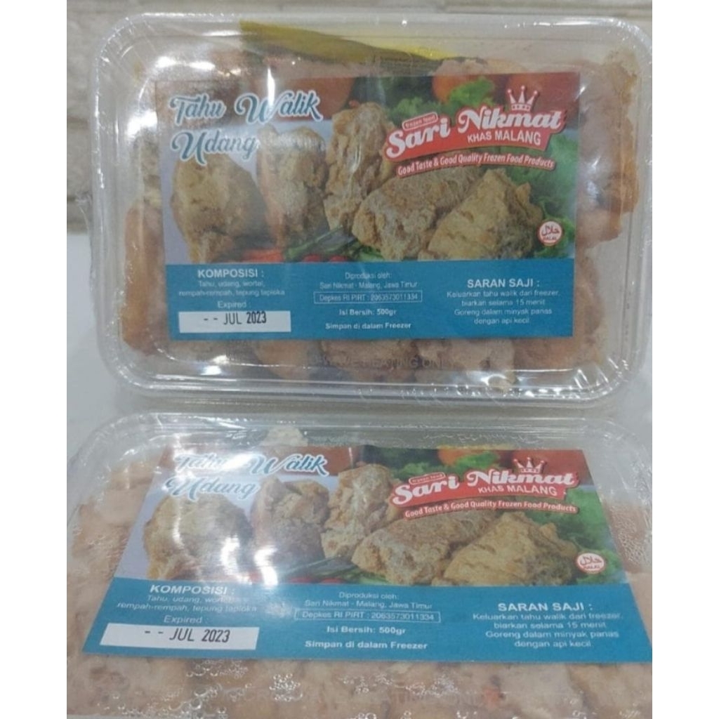 

Tahu Walik Sari Nikmat Rasa Udang