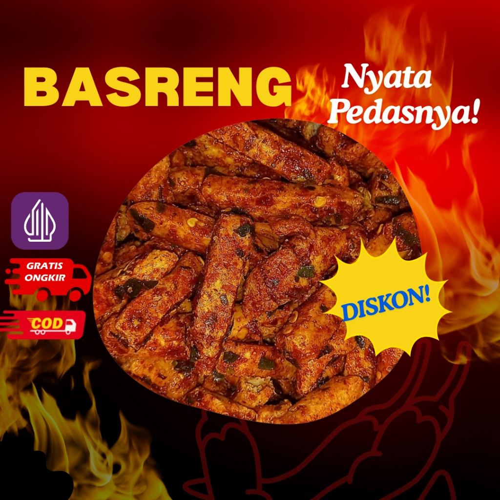

BASO GORENG / BASRENG / BASRENG 500GR, Basreng Nyata Pedasnya!
