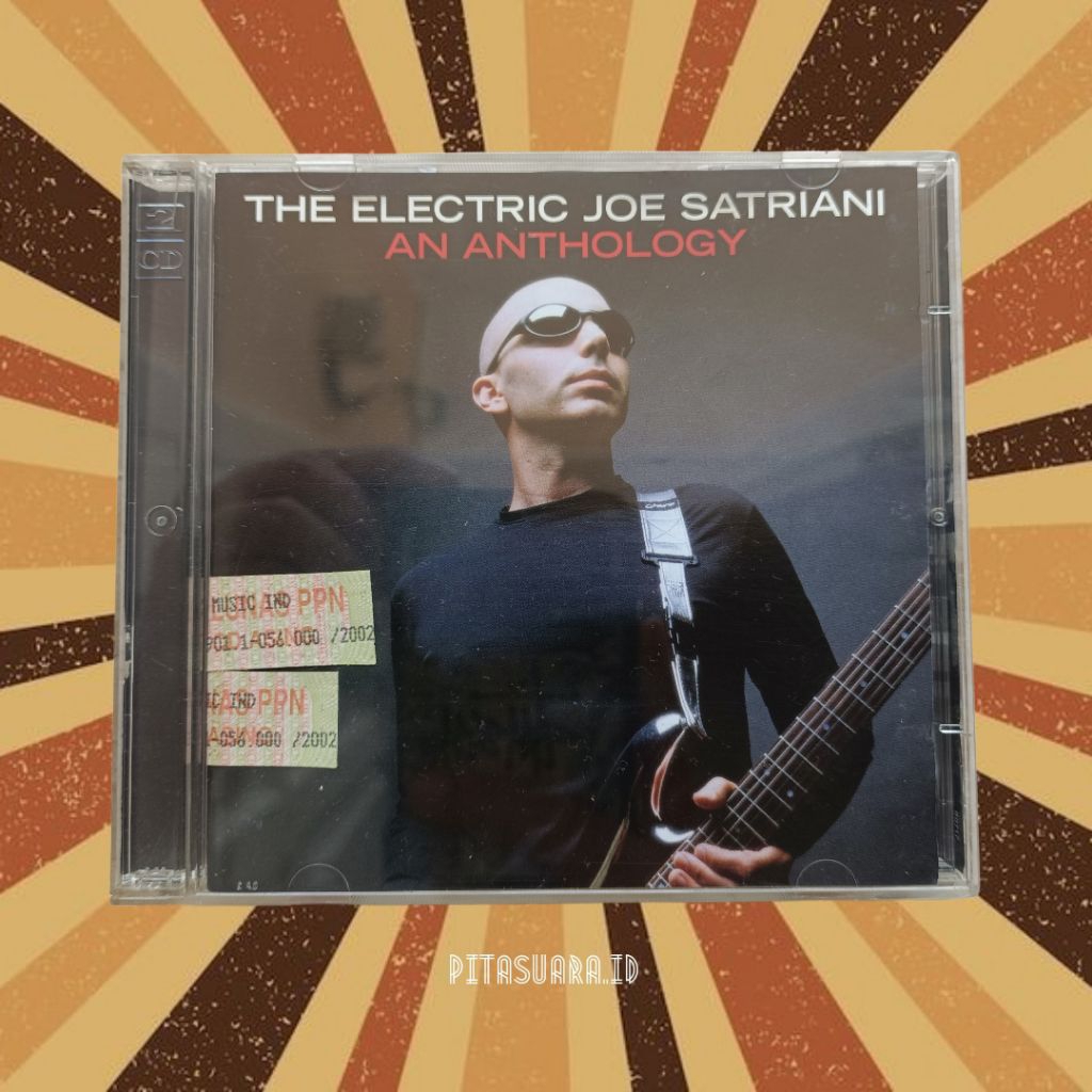 kaset CD The elektric joe Satriani An Antology 2CD