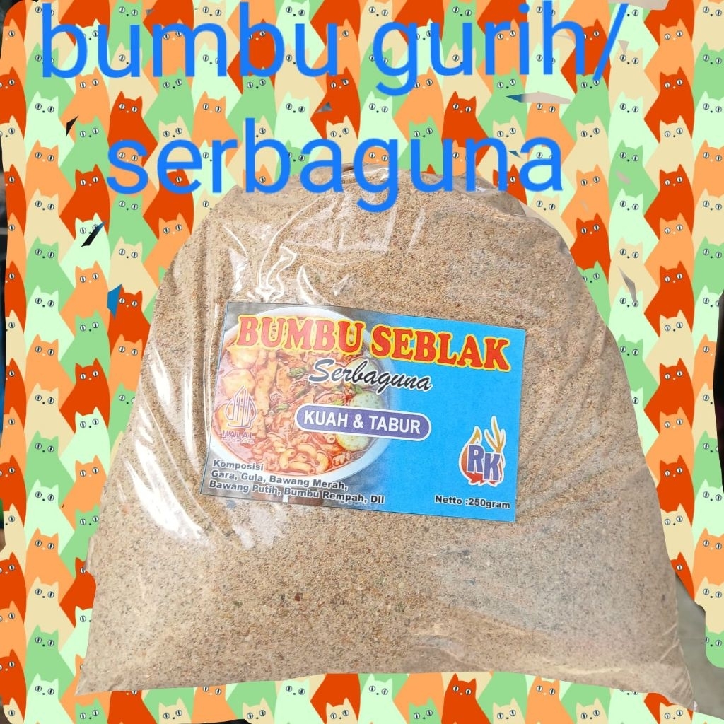 

BUMBU SEBLAK/BOCI 1KG MURAH RASA AYAM BAWANG
